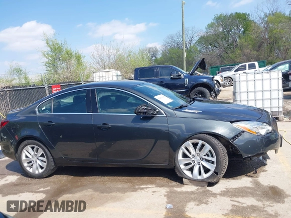 2016 Buick Regal with VIN 2G4GK5EX7G9118313, listed as a IAAI auction lot 42011100 with 60,229 mi miles and . Bid and sale history available at carsss.com. Image 14.
