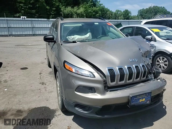 2017 Jeep Cherokee Sport with VIN 1C4PJMAS1HW512622, listed as a Copart auction lot 60308784 with 79,486 mi miles and Salvage Title. Bid and sale history available at carsss.com. Image 12.