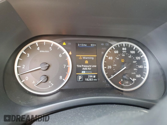 2024 Nissan Sentra S with VIN 3N1AB8BV6RY303974, listed as a Copart auction lot 59306595 with 18,283 mi miles and Clean title. Bid and sale history available at DreamBid. Image 9.