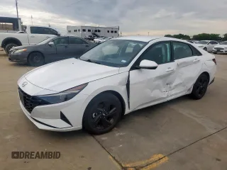 2023 Hyundai Elantra SEL with VIN 5NPLM4AG1PH092057, listed as a Copart auction lot 58759815 with 52,561 mi miles and Salvage title. Bid and sale history available at DreamBid. Image 1.