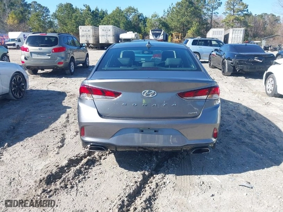 2019 Hyundai Sonata Sport with VIN 5NPE34AF9KH795658, listed as a IAAI auction lot 41408968 with 66,501 mi miles. Bid and sale history available at carsss.com. Image 16.