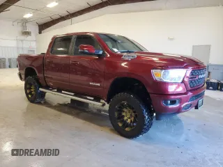 2024 Ram 1500 Lone Star z VIN 1C6SRFFT7RN206832, wystawiony jako Copart lot #45127765 z przebiegiem 460 mil mil oraz Czysty tytuł • Clean title. Historia ofert i sprzedaży dostępna na DreamBid. Obrazek 4.