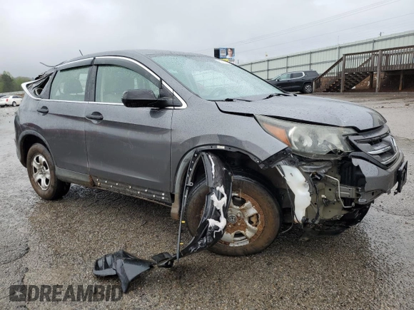 2013 Honda CR-V LX with VIN 2HKRM4H35DH639940, listed as a Copart auction lot 52762915 with 157,992 mi miles and Clean Title. Bid and sale history available at DreamBid. Image 4.