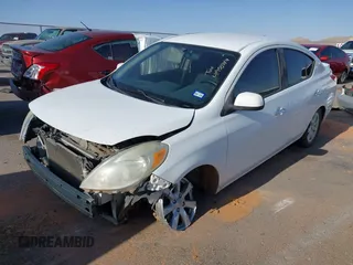 2014 Nissan Versa SV with VIN 3N1CN7AP6EL818719, listed as a IAAI auction lot 41958349 with 71,208 mi miles. Bid and sale history available at carsss.com. Image 2.