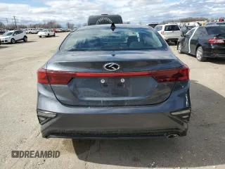 2021 Kia Forte LXS with VIN 3KPF24AD7ME334598, listed as a Copart auction lot 50231785 with 37,448 mi miles and Salvage Title. Bid and sale history available at DreamBid. Image 6.