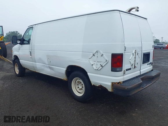 2010 Ford Econoline Cargo Commercial with VIN 1FTNE1EW8ADA91748, listed as a IAAI auction lot 42449221 with 190,616 mi miles and . Bid and sale history available at DreamBid. Image 3.