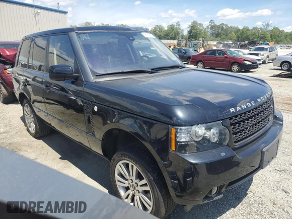 2012 Land Rover Range Rover HSE Lux with VIN SALMF1D43CA364505, listed as a Copart auction lot 56112805 with 118,119 mi miles and Clean Title. Bid and sale history available at DreamBid. Image 4.