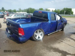 2018 Ram 1500 Express with VIN 1C6RR7FT1JS261304, listed as a Copart auction lot 60423875 with Not provided miles and Salvage title. Bid and sale history available at DreamBid. Image 3.