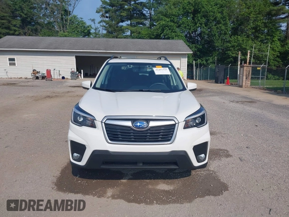 2021 Subaru Forester Premium with VIN JF2SKAJC9MH496376, listed as a IAAI auction lot 42491525 with 25,276 mi miles and . Bid and sale history available at DreamBid. Image 13.