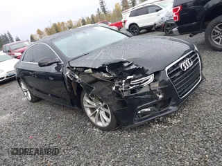 2013 Audi A5 Premium with VIN WAUCFAFR3DA046300, listed as a IAAI auction lot 40725492 with 76,187 mi miles and . Bid and sale history available at DreamBid. Image 1.