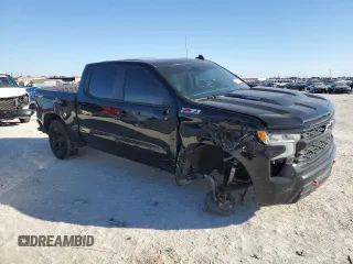 2022 Chevrolet Silverado 1500 LT Trail Boss with VIN 3GCUDFETXNG522679, listed as a Copart auction lot 46311095 with 50,531 mi miles and Salvage Title. Bid and sale history available at DreamBid. Image 4.