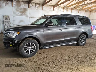 2021 Ford Expedition Max XLT with VIN 1FMJK1JT9MEA27005, listed as a Copart auction lot 87421084 with 69,424 mi miles and Clean Title. Bid and sale history available at DreamBid. Image 1.