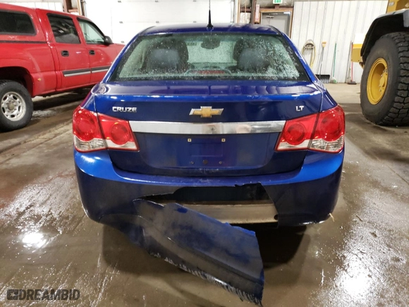 2013 Chevrolet Cruze 1LT with VIN 1G1PC5SBXD7233388, listed as a Copart auction lot 48395005 with 193,088 mi miles and Salvage Title. Bid and sale history available at carsss.com. Image 6.