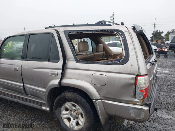 2002 Toyota 4Runner Limited with VIN JT3GN87R720251494, listed as a IAAI auction lot 41562925 with 216,318 mi miles. Bid and sale history available at carsss.com. Image 13.