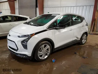 2023 Chevrolet Bolt EV 1LT with VIN 1G1FW6S08P4109116, listed as a Copart auction lot 44028955 with 46,847 mi miles and Salvage Title. Bid and sale history available at carsss.com. Image 1.