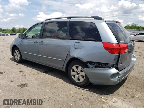 2004 Toyota Sienna XLE z VIN 5TDZA22C74S049299, wystawiony jako Copart lot #55959205 z przebiegiem 237 599 mil mil oraz Szkoda całkowita • Salvage title. Historia ofert i sprzedaży dostępna na DreamBid. Obrazek 2.