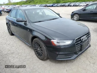 2015 Audi A4 Premium with VIN WAUBFAFL7FN043869, listed as a Copart auction lot 49433994 with 99,082 mi miles and Salvage Title. Bid and sale history available at carsss.com. Image 4.