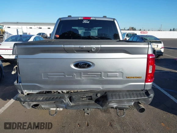 2023 Ford F-150 XL with VIN 1FTEW1E87PFA92353, listed as a IAAI auction lot 41418058 with 13,668 mi miles. Bid and sale history available at carsss.com. Image 16.