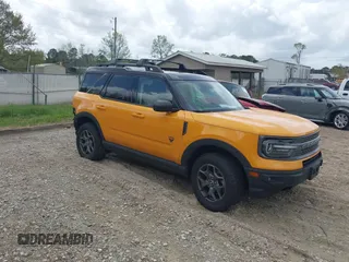2022 Ford Bronco Sport Badlands z VIN 3FMCR9D97NRD33203, wystawiony jako IAAI lot #41951768 z przebiegiem 44 216 mil mil oraz . Historia ofert i sprzedaży dostępna na DreamBid. Obrazek 1.