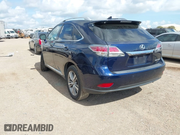 2015 Lexus RX 350 with VIN 2T2ZK1BA8FC158514, listed as a IAAI auction lot 42583672 with 61,590 mi miles and . Bid and sale history available at DreamBid. Image 3.