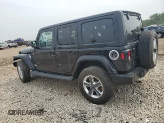 2019 Jeep Wrangler Unlimited Sport S z VIN 1C4HJXDN3KW636412, wystawiony jako Copart lot #60407455 z przebiegiem 53 836 mil mil oraz Szkoda całkowita • Salvage title. Historia ofert i sprzedaży dostępna na DreamBid. Obrazek 2.