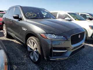 2019 Jaguar F-Pace 25t R-Sport with VIN SADCL2FX4KA609565, listed as a Copart auction lot 74627184 with Not Provided miles and Non Repairable. Bid and sale history available at DreamBid. Image 4.