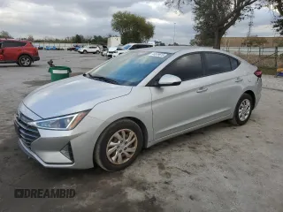2019 Hyundai Elantra SE with VIN 5NPD74LF3KH491609, listed as a Copart auction lot 44879615 with 155,237 mi miles and Salvage Title. Bid and sale history available at DreamBid. Image 1.