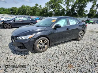 2021 Nissan Sentra SV z VIN 3N1AB8CV5MY299603, wystawiony jako Copart lot #60078055 z przebiegiem 83 520 mil mil oraz Szkoda całkowita • Salvage title. Historia ofert i sprzedaży dostępna na DreamBid. Obrazek 1.