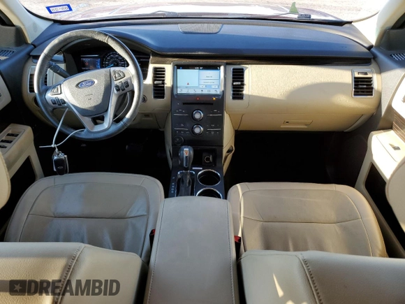 2017 Ford Flex SEL with VIN 2FMGK5C83HBA07490, listed as a Copart auction lot 84861984 with 114,317 mi miles and Salvage Title. Bid and sale history available at carsss.com. Image 8.