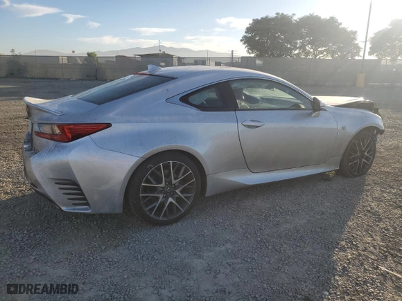 2016 Lexus RC 200t with VIN JTHHA5BC7G5002148, listed as a Copart auction lot 77200254 with 54,953 mi miles and Salvage Title. Bid and sale history available at carsss.com. Image 3.