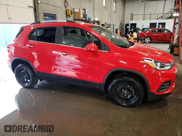 2020 Chevrolet Trax LT with VIN KL7CJPSB3LB340055, listed as a Copart auction lot 64566605 with Not provided miles and Salvage title. Bid and sale history available at DreamBid. Image 4.