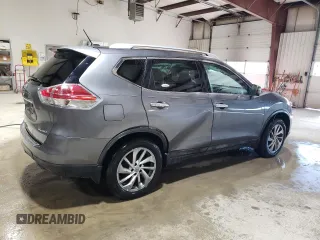 2015 Nissan Rogue SL with VIN 5N1AT2MV0FC772465, listed as a Copart auction lot 45270685 with 67,205 mi miles and Clean Title. Bid and sale history available at carsss.com. Image 3.
