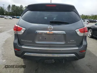 2015 Nissan Pathfinder S z VIN 5N1AR2MM0FC716225, wystawiony jako Copart lot #50805175 z przebiegiem 110 879 mil mil oraz Szkoda całkowita • Salvage title. Historia ofert i sprzedaży dostępna na DreamBid. Obrazek 6.