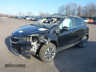 2021 Buick Encore Preferred with VIN KL4CJESB7MB332611, listed as a IAAI auction lot 41794723 with 24,700 mi miles. Bid and sale history available at carsss.com. Image 2.