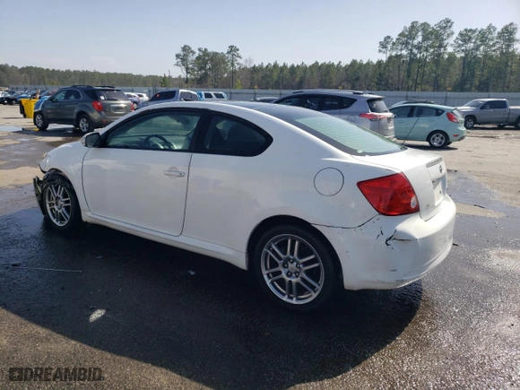 2006 Scion tC with VIN JTKDE167260087785, listed as a Copart auction lot 47496995 with 192,524 mi miles and Salvage Title. Bid and sale history available at carsss.com. Image 2.