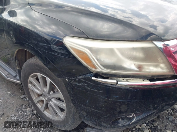 2013 Nissan Pathfinder SL with VIN 5N1AR2MN3DC678446, listed as a IAAI auction lot 41632006 with 191,228 mi miles and . Bid and sale history available at DreamBid. Image 12.