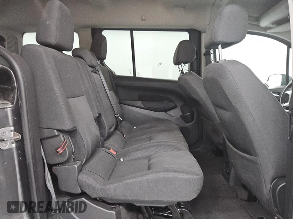 2017 Ford Transit Connect XLT z VIN NM0GE9F73H1325558, wystawiony jako Copart lot #58307745 z przebiegiem 98 670 mil mil oraz Czysty tytuł • Clean title. Historia ofert i sprzedaży dostępna na DreamBid. Obrazek 11.