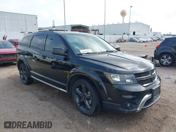 2019 Dodge Journey Crossroad with VIN 3C4PDCGG9KT717655, listed as a IAAI auction lot 41939719 with 114,554 mi miles and . Bid and sale history available at DreamBid. Image 1.