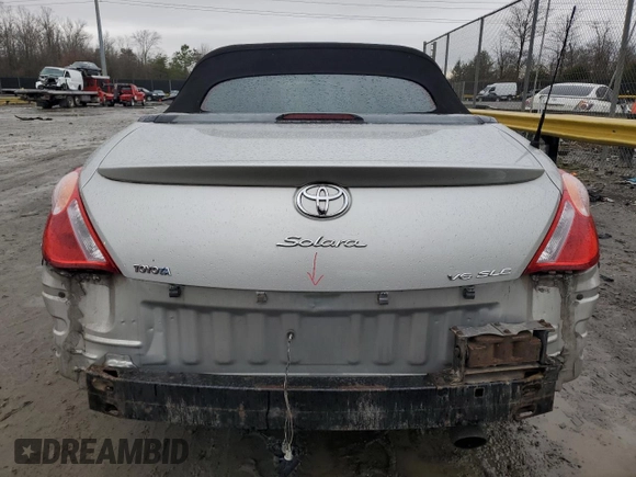 2004 Toyota Solara SE with VIN 4T1FA38P34U035510, listed as a Copart auction lot 83822194 with 167,648 mi miles and Salvage Title. Bid and sale history available at carsss.com. Image 6.