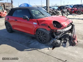 2019 MINI Convertible Cooper S with VIN WMWWG9C53K3E40071, listed as a Copart auction lot 49553025 with 61,089 mi miles and Salvage Title. Bid and sale history available at carsss.com. Image 4.