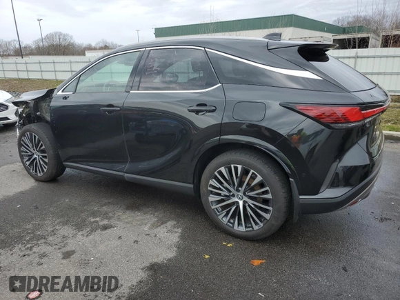 2023 Lexus RX with VIN 2T2BBMCA2PC015979, listed as a Copart auction lot 48916124 with 8,396 mi miles. Bid and sale history available at carsss.com. Image 2.