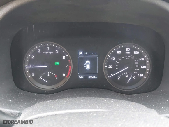 2016 Hyundai Tucson SE with VIN KM8J33A44GU187515, listed as a IAAI auction lot 42015707 with 89,948 mi miles. Bid and sale history available at carsss.com. Image 7.