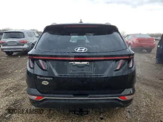 2023 Hyundai Tucson SEL with VIN 5NMJF3AE4PH183217, listed as a Copart auction lot 50229595 with 33,141 mi miles and Salvage Title. Bid and sale history available at carsss.com. Image 6.