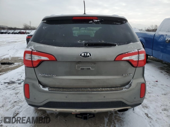 2015 Kia Sorento SX with VIN 5XYKW4A71FG578668, listed as a Copart auction lot 89396265 with 148,116 mi miles and Clean Title. Bid and sale history available at carsss.com. Image 6.