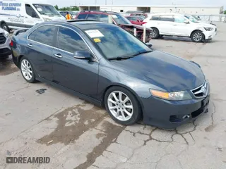 2006 Acura TSX with VIN JH4CL96806C025783, listed as a IAAI auction lot 41973034 with 207,892 mi miles. Bid and sale history available at carsss.com. Image 1.