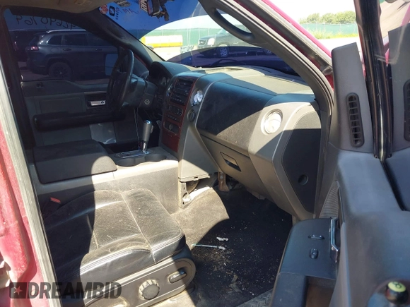 2008 Ford F-150 XLT with VIN 1FTPW14V88FA36942, listed as a IAAI auction lot 42640769 with 283,316 mi miles and . Bid and sale history available at DreamBid. Image 5.