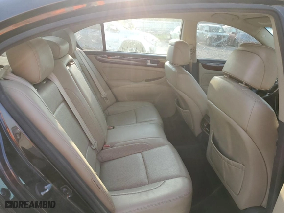 2013 Hyundai Genesis 3.8L with VIN KMHGC4DD7DU244426, listed as a Copart auction lot 52428975 with 138,692 mi miles and Salvage Title. Bid and sale history available at carsss.com. Image 10.