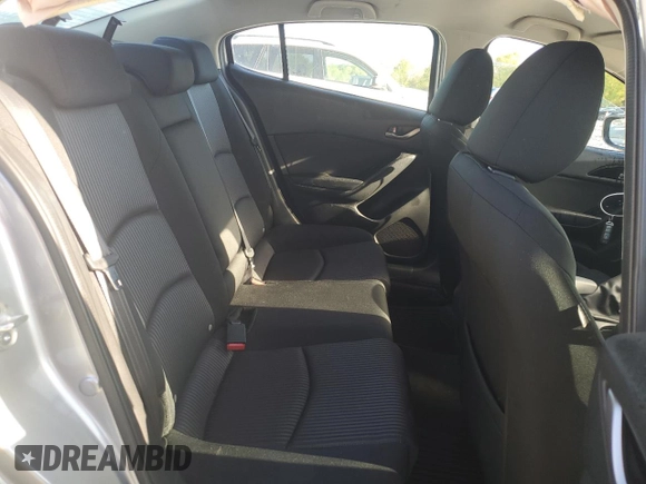 2016 Mazda 3 i Sport with VIN JM1BM1U77G1339126, listed as a Copart auction lot 53522675 with 49,421 mi miles and Salvage Title. Bid and sale history available at DreamBid. Image 10.