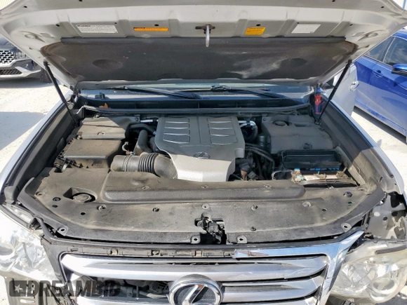 2010 Lexus GX 460 Premium with VIN JTJJM7FXXA5017699, listed as a Copart auction lot 50470045 with 185,063 mi miles and Salvage title. Bid and sale history available at DreamBid. Image 12.