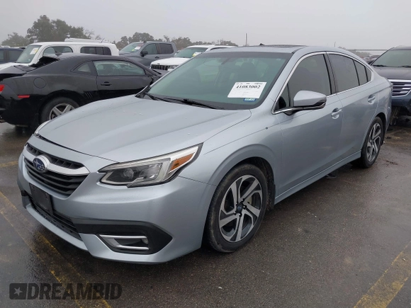 2021 Subaru Legacy Limited XT with VIN 4S3BWGN61M3014815, listed as a IAAI auction lot 41083002 with 85,481 mi miles and . Bid and sale history available at DreamBid. Image 2.